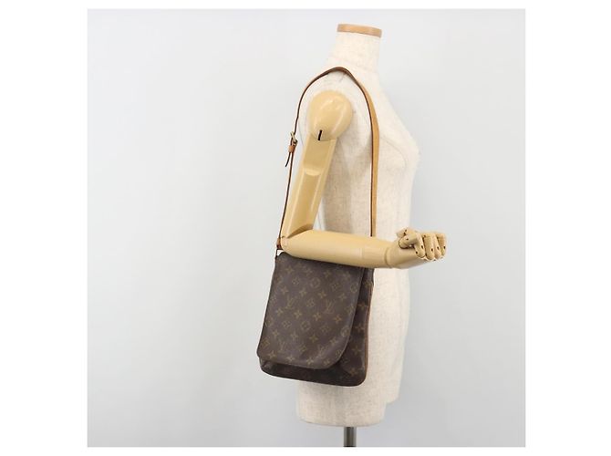 LOUIS VUITTON Borsa a tracolla Monogram Musette Salsa M51387 LV Auth 194008 Monogramma - vista 21