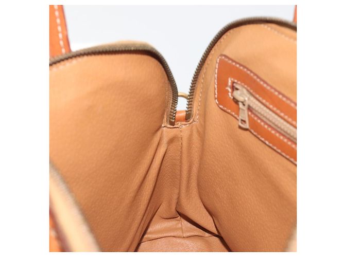 Céline CELINE Macadam Canvas Handtasche PVC Leder Weißgold Authentisch ep15611 Golden - Ansicht 19
