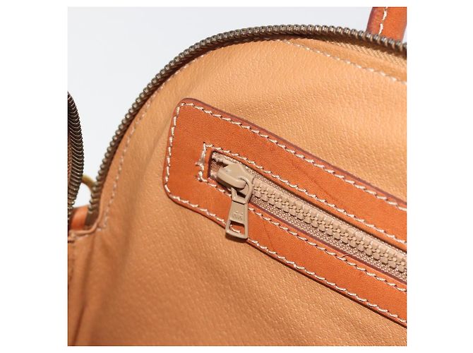 Céline CELINE Macadam Canvas Handtasche PVC Leder Weißgold Authentisch ep15611 Golden - Ansicht 20