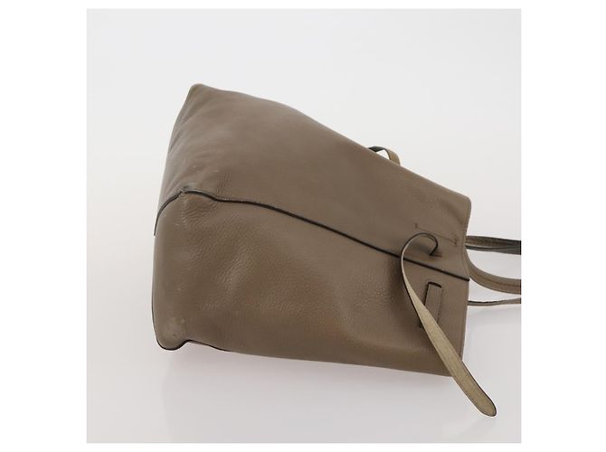 Céline Borsa Tote CELINE in pelle e tela 2 Set Beige Blue Auth 192810 - vista 12