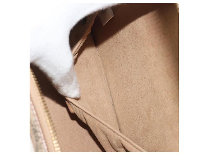Borsa a Spalla MCM Vanity in Pelle Gold Auth ki6703A D'oro - vista 22