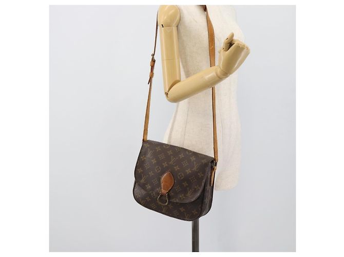 LOUIS VUITTON Borsa a Spalla Monogram Saint Cloud GM M51242 LV Auth 194571 Monogramma - vista 26