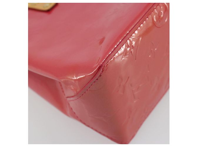 LOUIS VUITTON Borsa Monogram Vernis Reade PM Fuchsia Pink M91221 LV Auth am12061V Rosa Fuschia - vista 16