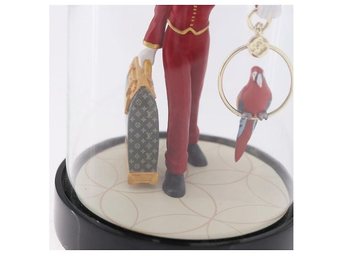 LOUIS VUITTON Pageboy Snow Globe Vetro Trasparente LV Auth 193881M - vista 11