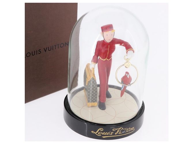 LOUIS VUITTON Pageboy Snow Globe Vetro Trasparente LV Auth 193881M - vista 12
