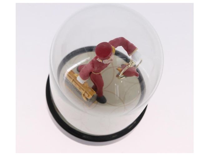 LOUIS VUITTON Pageboy Snow Globe Vetro Trasparente LV Auth 193881M - vista 5
