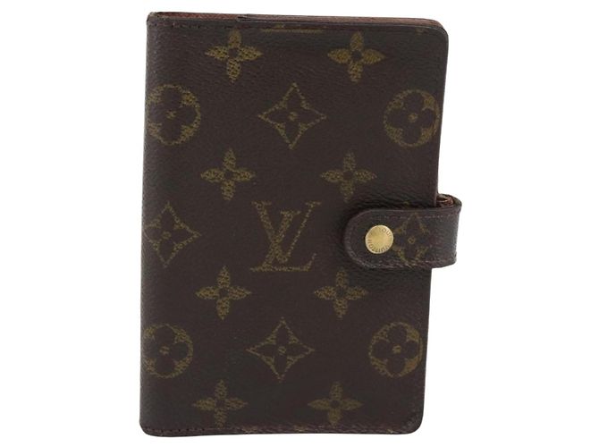 LOUIS VUITTON Monogram Agenda PM Day Planner Cover R20005 LV Auth BA14234 Monograma - vista 13