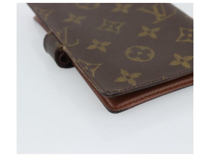 LOUIS VUITTON Monogram Agenda PM Day Planner Cover R20005 LV Auth BA14234 Monograma - vista 16