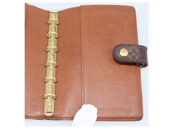 LOUIS VUITTON Monogram Agenda PM Day Planner Cover R20005 LV Auth BA14234 Monograma - vista 19