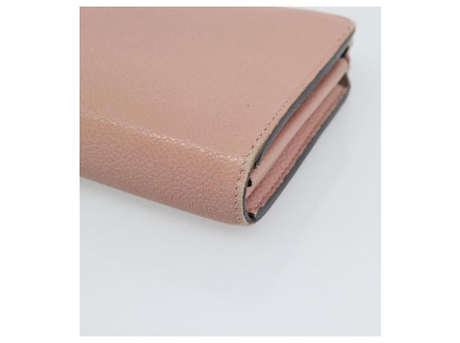 LOUIS VUITTON Portefeuille Comet Long Wallet Leather Pink M63103 LV Auth ar14108 Rosa - vista 15