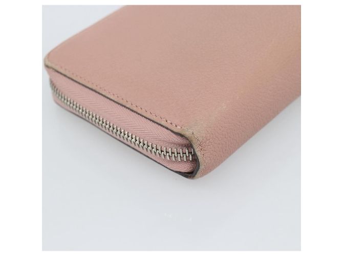 LOUIS VUITTON Portefeuille Comet Long Wallet Leather Pink M63103 LV Auth ar14108 Rosa - vista 16
