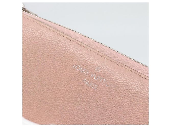 LOUIS VUITTON Portefeuille Comet Long Wallet Leather Pink M63103 LV Auth ar14108 Rosa - vista 17
