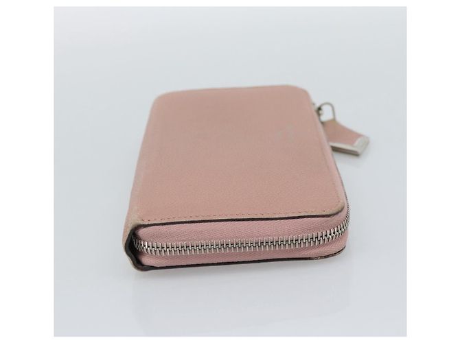 LOUIS VUITTON Portefeuille Comet Long Wallet Leather Pink M63103 LV Auth ar14108 Rosa - vista 4