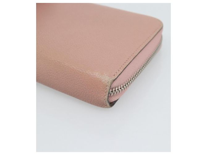 LOUIS VUITTON Portefeuille Comet Long Wallet Leather Pink M63103 LV Auth ar14108 Rosa - vista 7