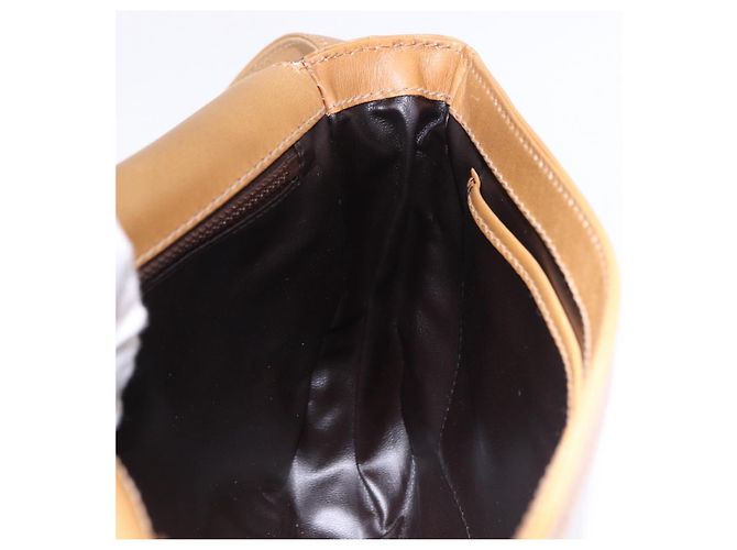 Céline Borsa a tracolla CELINE Macadam Canvas PVC Beige Oro Autentica ki6762 D'oro - vista 18