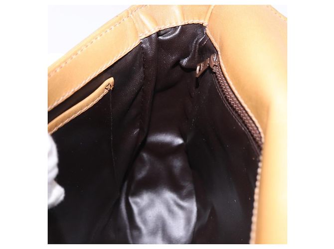 Céline Borsa a tracolla CELINE Macadam Canvas PVC Beige Oro Autentica ki6762 D'oro - vista 19