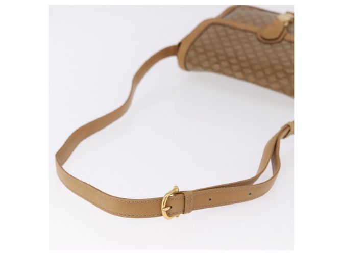 Céline Borsa a tracolla CELINE Macadam Canvas PVC Beige Oro Autentica ki6762 D'oro - vista 7