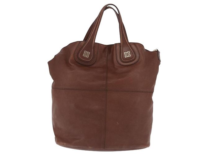 Borsa GIVENCHY in pelle 2way Marrone Tonalità Oro ka5437 - vista 3