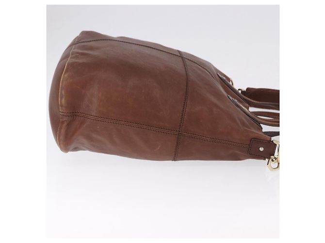 Borsa GIVENCHY in pelle 2way Marrone Tonalità Oro ka5437 - vista 4