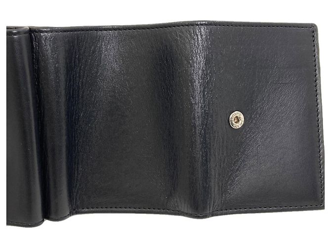 Loewe Anagram Patch Tri-fold Wallet Black - view 10