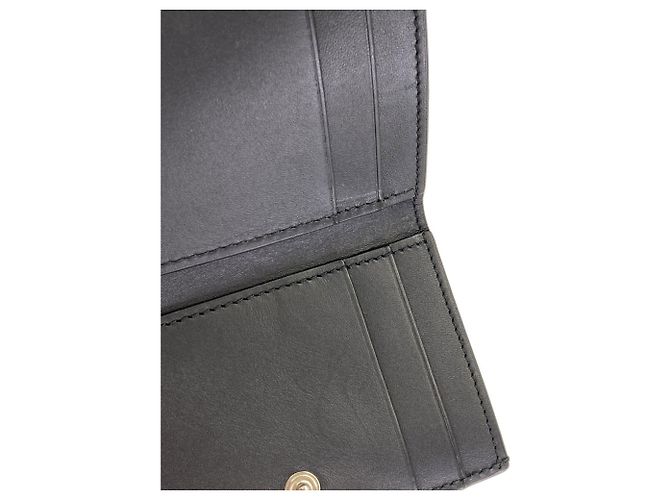 Loewe Anagram Patch Tri-fold Wallet Black - view 8