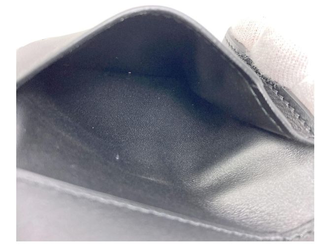 Loewe Anagram Patch Tri-fold Wallet Black - view 9
