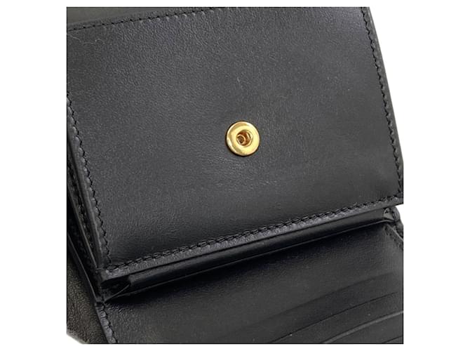 Céline Celine Small Flap Wallet Triomphe Schwarz - Ansicht 10