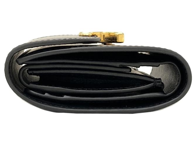 Céline Celine Small Flap Wallet Triomphe Schwarz - Ansicht 3