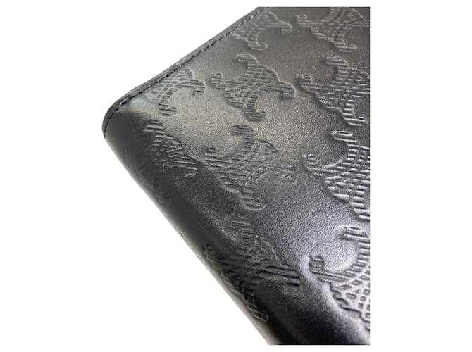 Céline Cartera larga Triomphe Celine Negro - vista 10