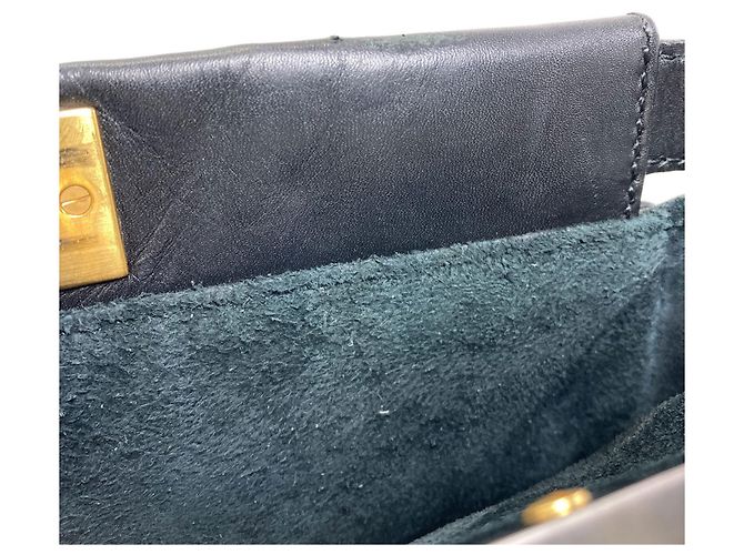 Borsa 2-Way Fendi Peekaboo Nero - vista 12