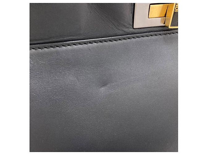 Borsa 2-Way Fendi Peekaboo Nero - vista 14