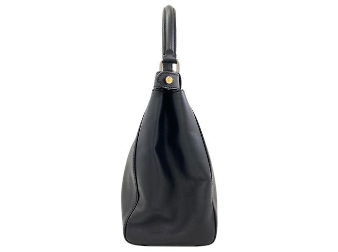 Borsa 2-Way Fendi Peekaboo Nero - vista 3