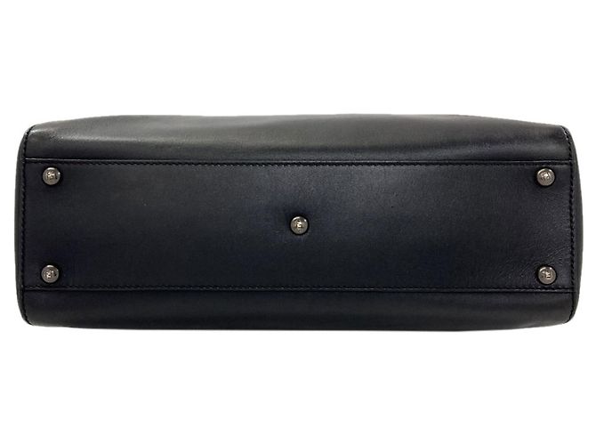 Borsa 2-Way Fendi Peekaboo Nero - vista 4