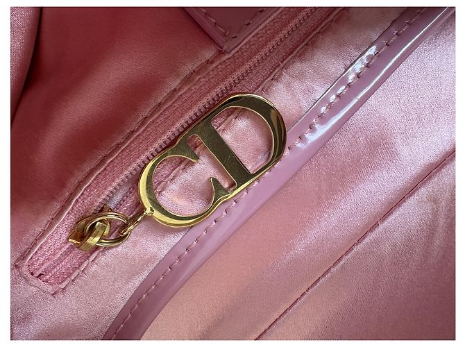 Christian Dior Borsa Saddle 2003 Stampa Floreale e Koi Rosa D'oro Verde - vista 12