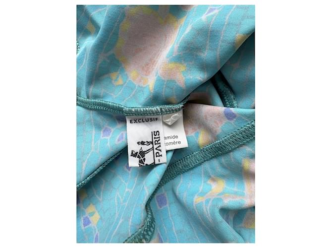 Hermès Türkiser Einteiler-Badeanzug Blau - Ansicht 4