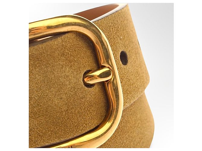 Loewe Gürtel aus Wildleder in der Farbe Rusty GO - Ansicht 3