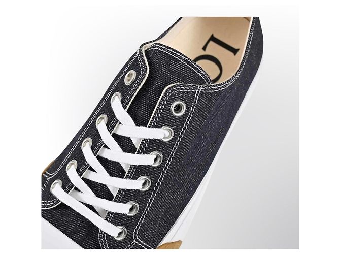 Sneakers Loewe denim blu navy Bianco - vista 19