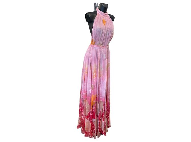 Ralph & Russo Abito in seta multicolore rosa Ralph&Russo - vista 2