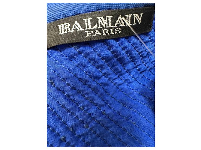 Balmain One-Shoulder Pailletten Mini Kleid 2009 Größe 38 Gebraucht - Ansicht 4