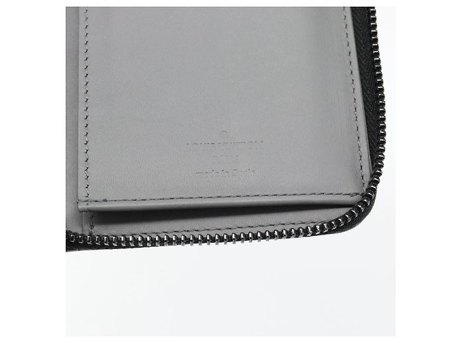 Louis Vuitton Zippy Wallet Vertical Monogram Shadow aus Leder Braun - Ansicht 6