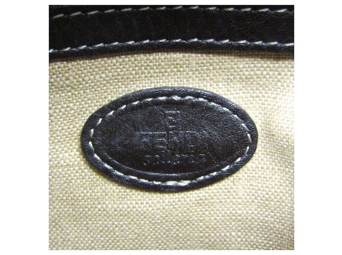 Fendi Vintage Selleria Zip Messenger Pelle Small - vista 4
