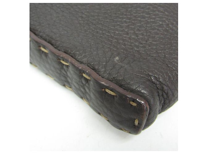 Fendi Vintage Selleria Zip Messenger Pelle Small - vista 7
