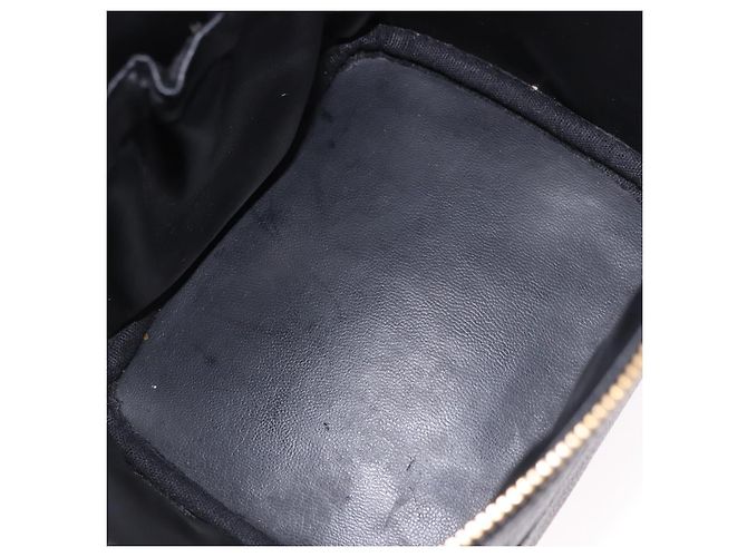 Chanel Vintage Timeless Vanity Case Caviar Tall Nero - vista 5