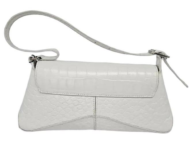 Balenciaga XX Flap Street Crocodile Embossed Leather Small - vista 2