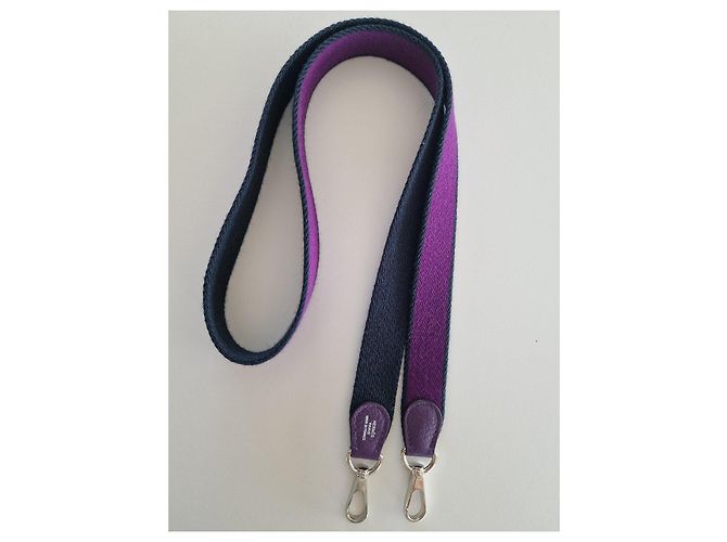 Hermès Evelyne TPM Borsa a Tracolla in Pelle Granulata Violet Porpora - vista 9