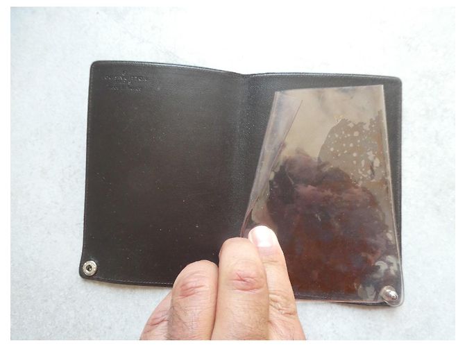 Portacarte Louis Vuitton Monogram Marrone Monogramma - vista 3