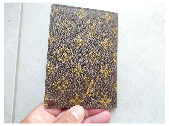 Portacarte Louis Vuitton Monogram Marrone Monogramma - vista 5
