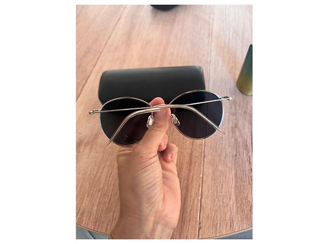 Autre Marque Occhiali da sole Gentle Monster Baguette Argento - vista 2