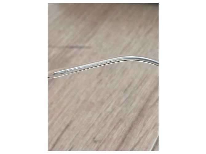 Autre Marque Occhiali da sole Gentle Monster Baguette Argento - vista 3