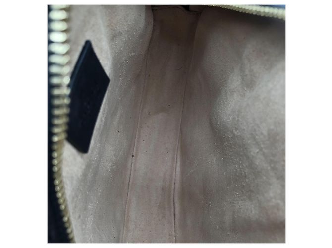 Gucci Ophidia Mini Borsa a Tracolla in Scamosciato e Pelle Rosso - vista 4